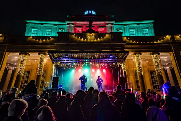 Pittville Pump Room Christmas Lights Switch-On