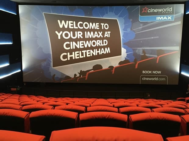 Cineworld Big Screen Gaming or Private Screenings